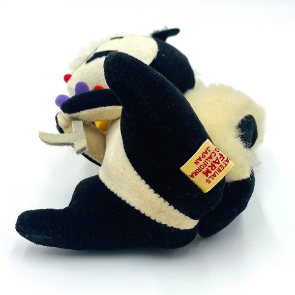 Rare Vintage Fun Farm Dream Pets Skunk Sniffer, Made in Japan, Purple Flower, 6" - Picture 7 of 16